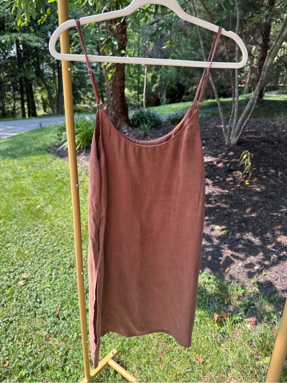 DISSH Auburn Slip Cami with Adjustable Spaghetti Straps